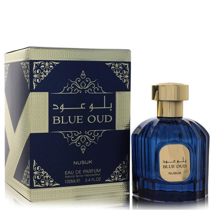 Nusuk Blue Oud by Nusuk Eau De Parfum Spray (Unisex)