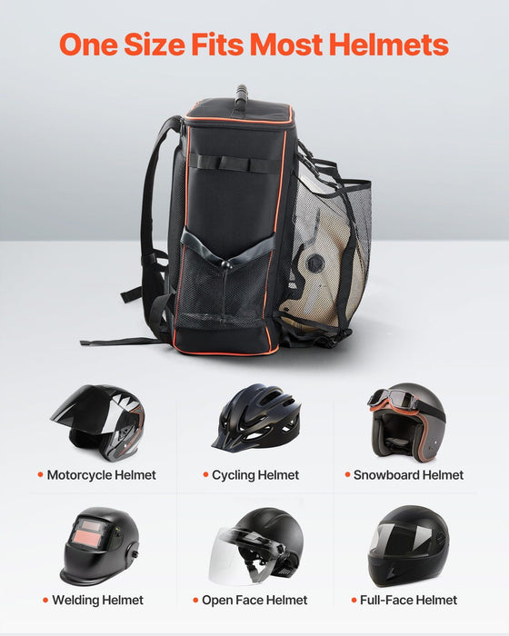 35.6L Welding Backpack 600D Polyester Welder Backpack for Tools and Helmet