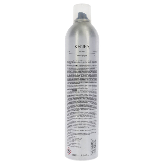 Volume Spray Super Hold Finishing - 25 by Kenra for Unisex - 16 oz Hair Spray