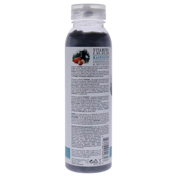 Puremix Activated Charcoal Purifying Conditioner by Rusk for Unisex - 12 oz Conditioner
