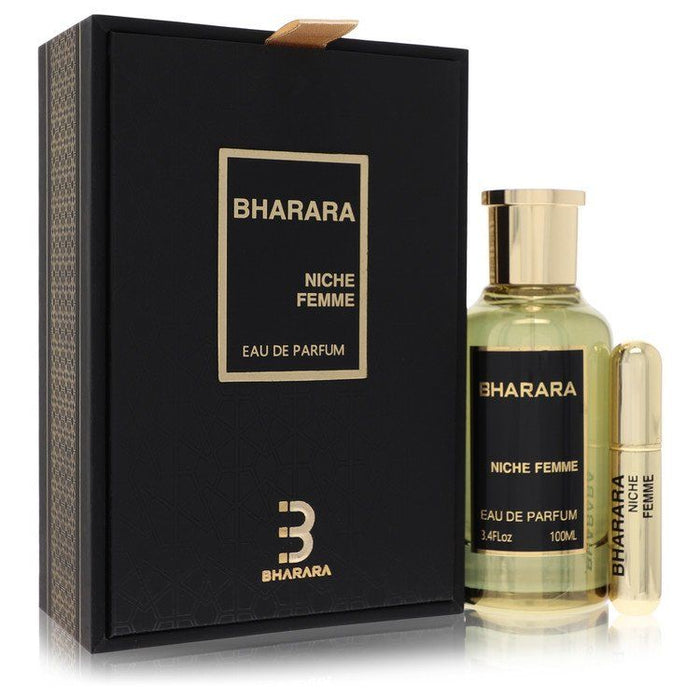 Bharara Niche Femme by Bharara Beauty Eau De Parfum Spray + Refillable Travel Spray