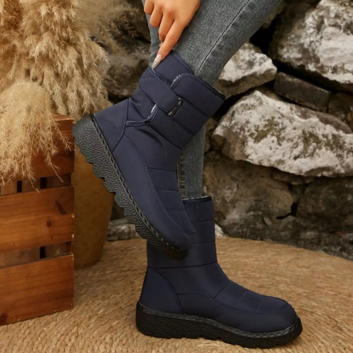 Warm Padded Waterproof Snow Boots