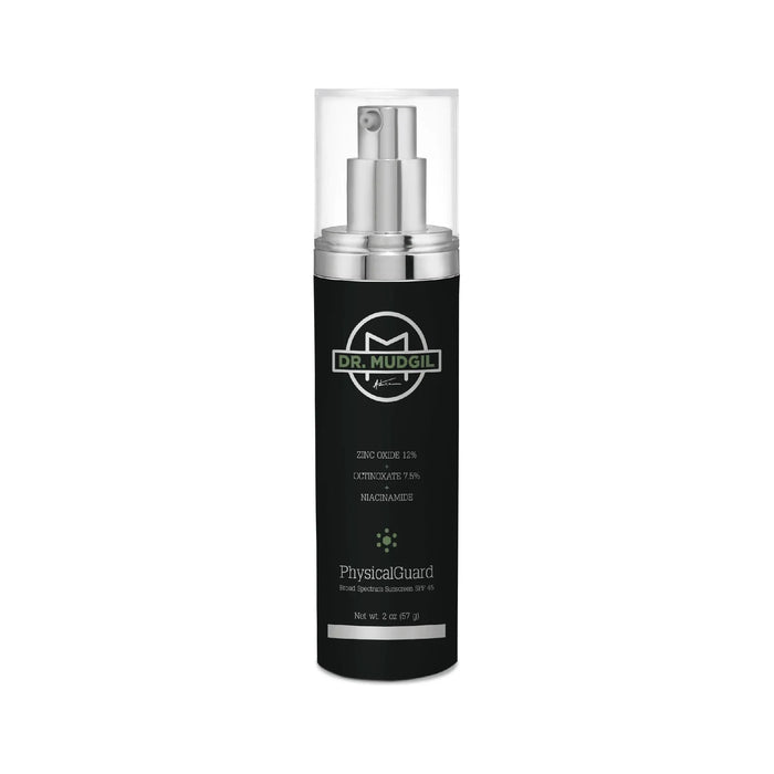 Wholly Kaw Dr. Mudgil PhysicalGuard with Zinc Oxide 12.0% Octinoxate 7.5% Medical Grade Dermatologist Approved SPF 45 SunScreen 57g