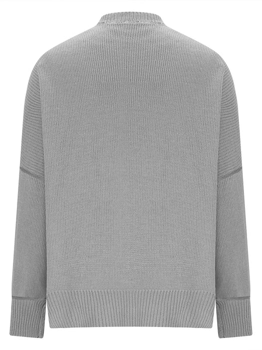 Round Neck Long Sleeve Sweater