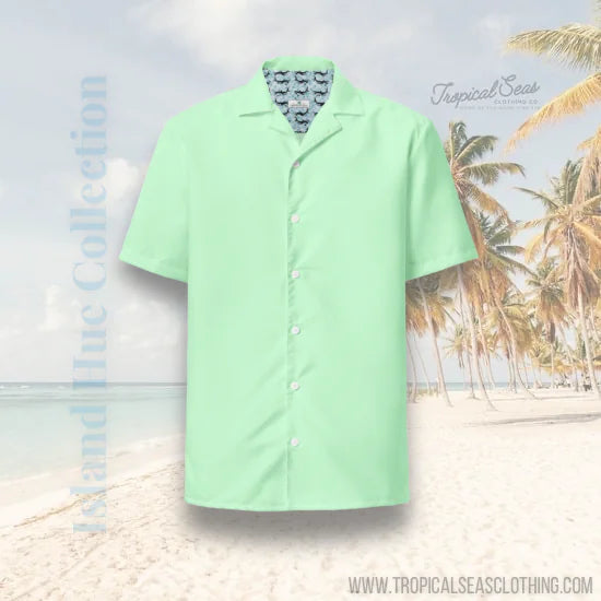 Mint button shirt