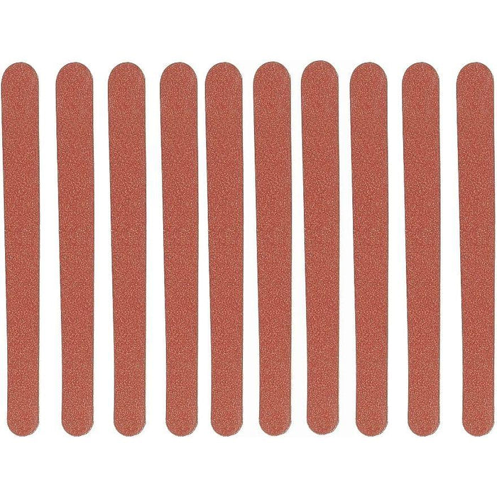 Credo Emery nail files 110mm 10 pieces - 16 Oz