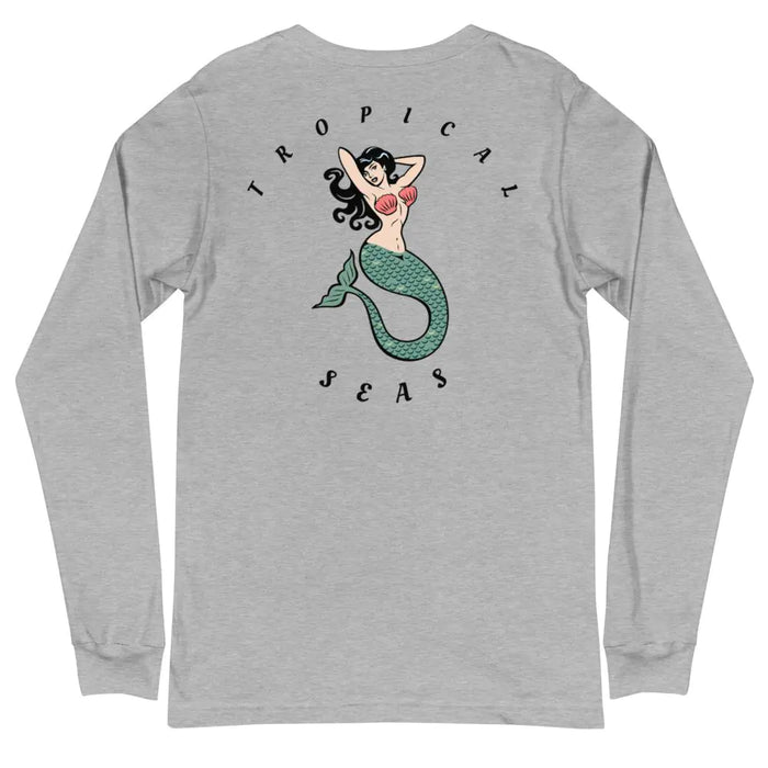 Tropical Mermaid Long Sleeve Shirt