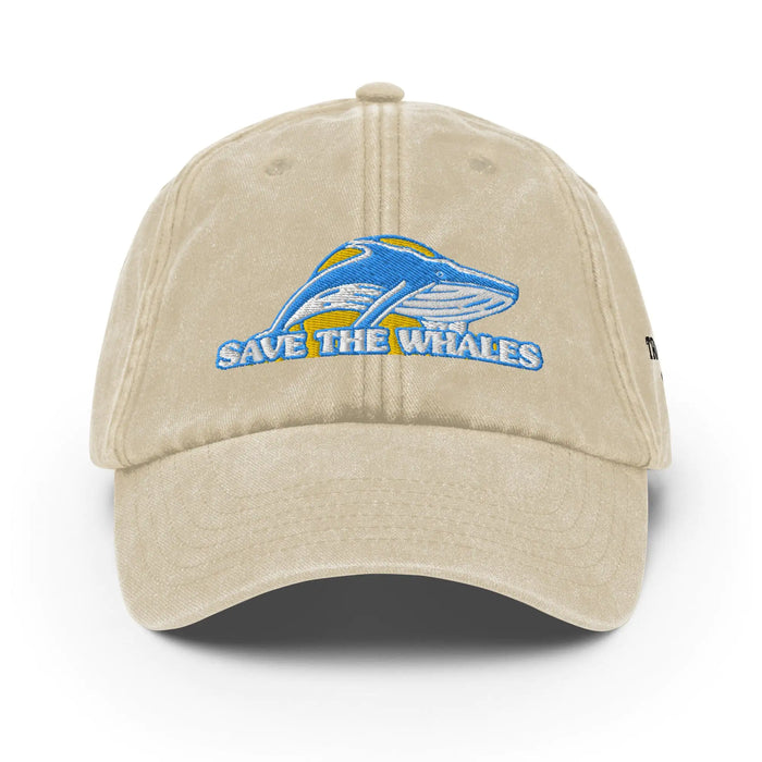 Vintage Save the Whales Hat